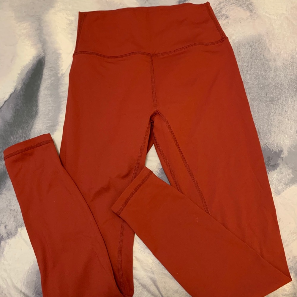 Til You Collapse red leggings